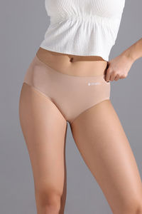Zivame Medium Rise Full Coverage No Visible Panty Line Hipster (Pack of 3) - Roebuck — thumbnail 2